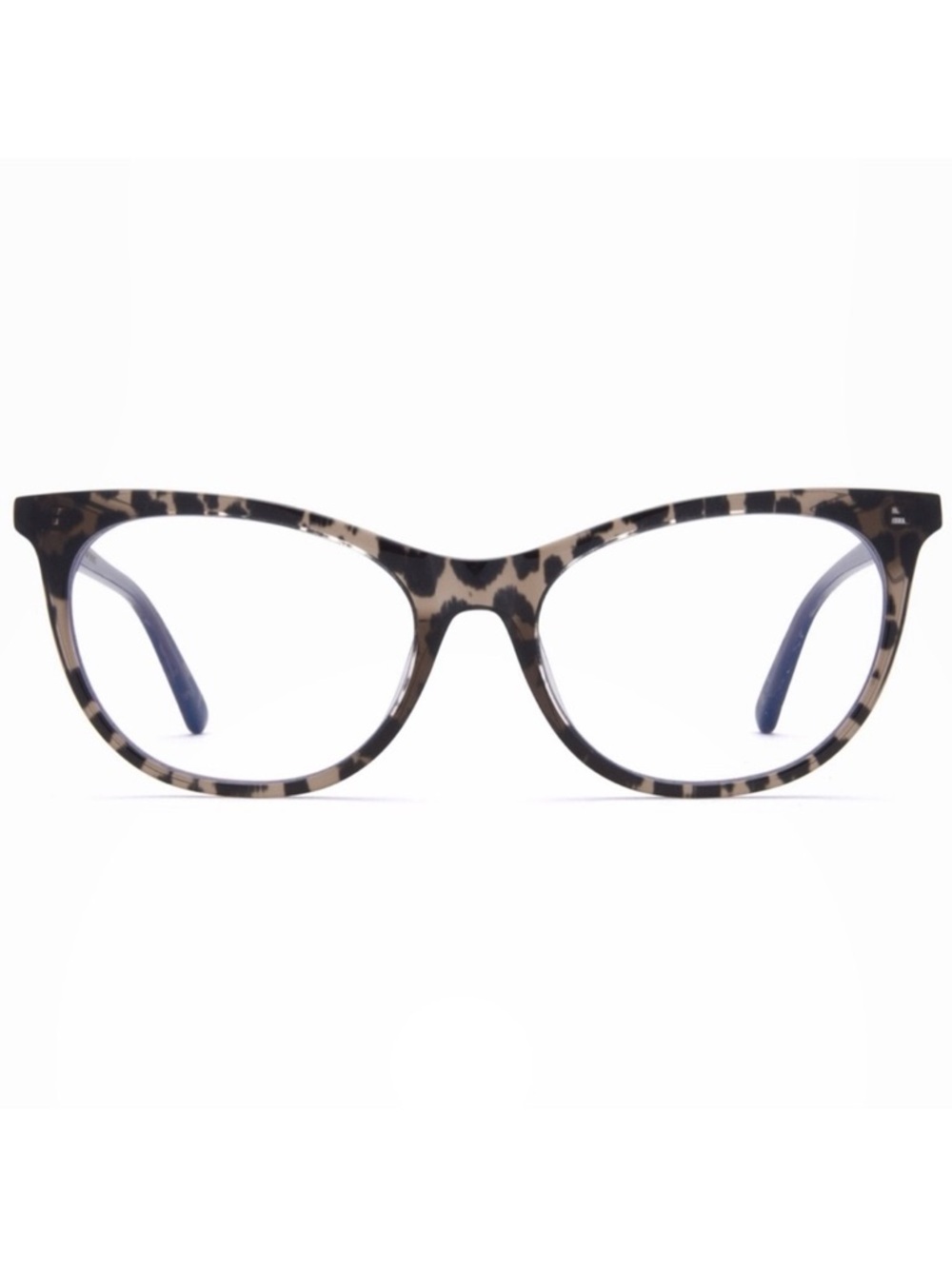 DIFF Jade Bluelight Glasses Dark Cheetah Frames Blue Light Blocking Lens NIB